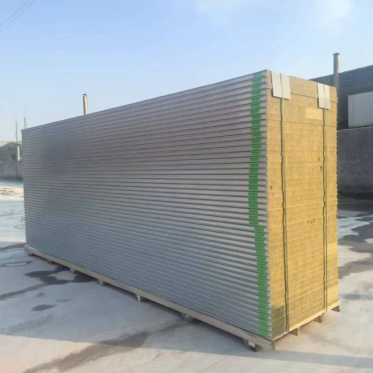 PU-edged rock wool panels