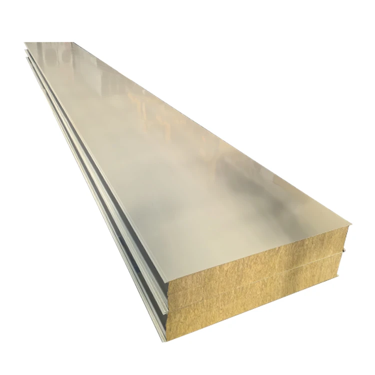Coated metal-faced flat panels